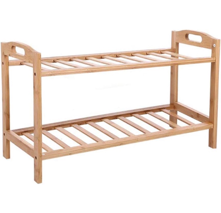 Photo 1 of 2/3/4/5 Tier Shoe Storage Racks Cabinet Shelf Wooden Stand Home Organizer Bamboo - 5
