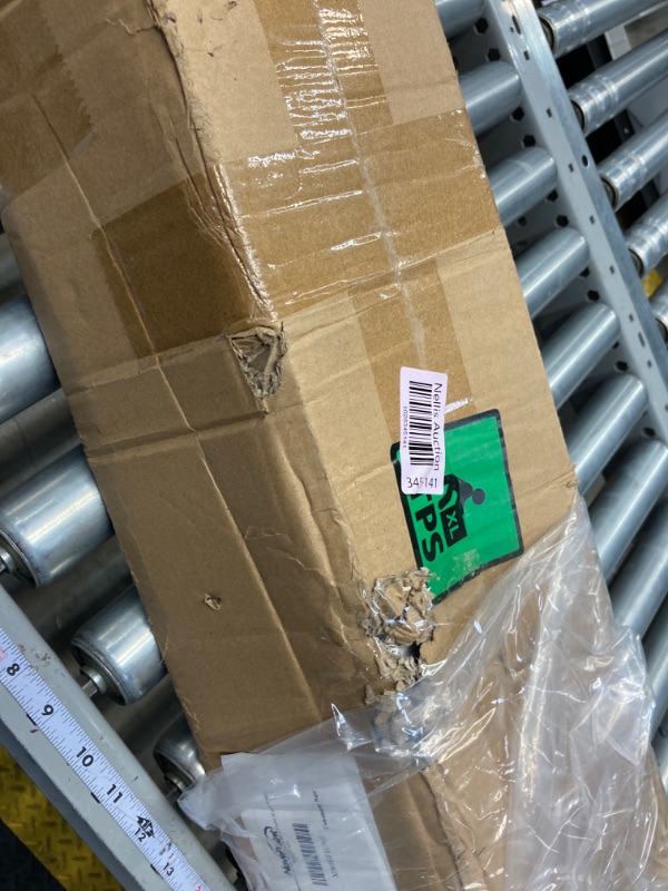 Photo 1 of NavePoint 45U 2 Post Open Frame Server Rack for 19 Inch Equipment, AV, Networking, Data & IT Devices, 2-Post Rack 45U 881lbs Weight Capacity, Black