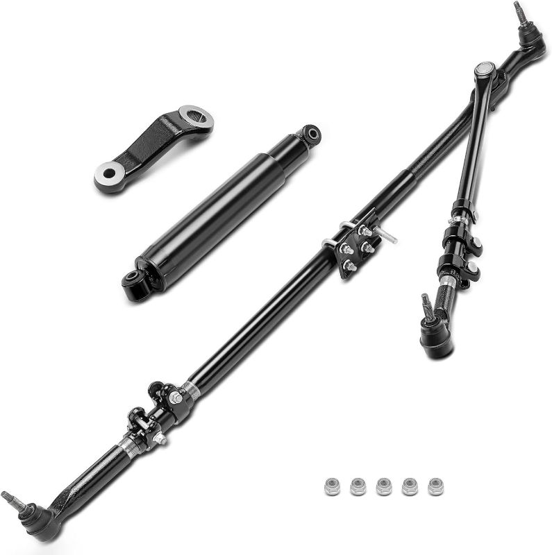 Photo 1 of A-Premium Front Steering Linkage Drag Link Tie Rod Kit Assembly Compatible with Dodge Ram 1500 2006-2008, Ram 2500/Ram 3500 2003-2010 & Ram 2500/3500 2011-2013, 4WD