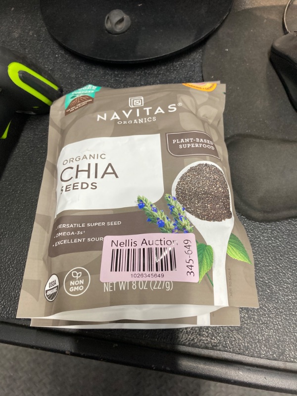 Photo 2 of Navitas Naturals Organic Chia Seeds - 8 oz bag