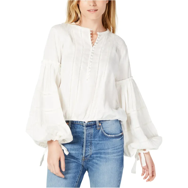 Photo 1 of Free People Womens Bell Sleeve Peasant Blouse
