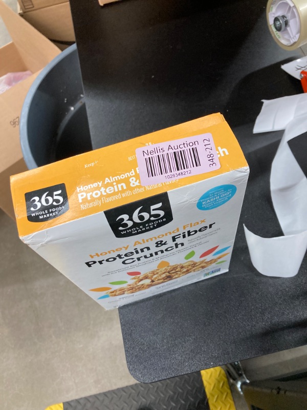 Photo 2 of 365 by Whole Foods Market, Cereal Honey Almond Protein Fiber, 13 Ounce (Pack of 2) Honey Almond Flax 13 Ounce (Pack of 2)
