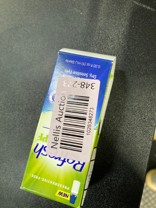 Photo 1 of Refresh RELIEVA PF Xtra Preservative-Free Artificial Tears Lubricant Eye Drops, 0.33 fl oz (10 mL) Relieva XTRA Preservative-Free 0.33 Fl Oz (Pack of 1)
