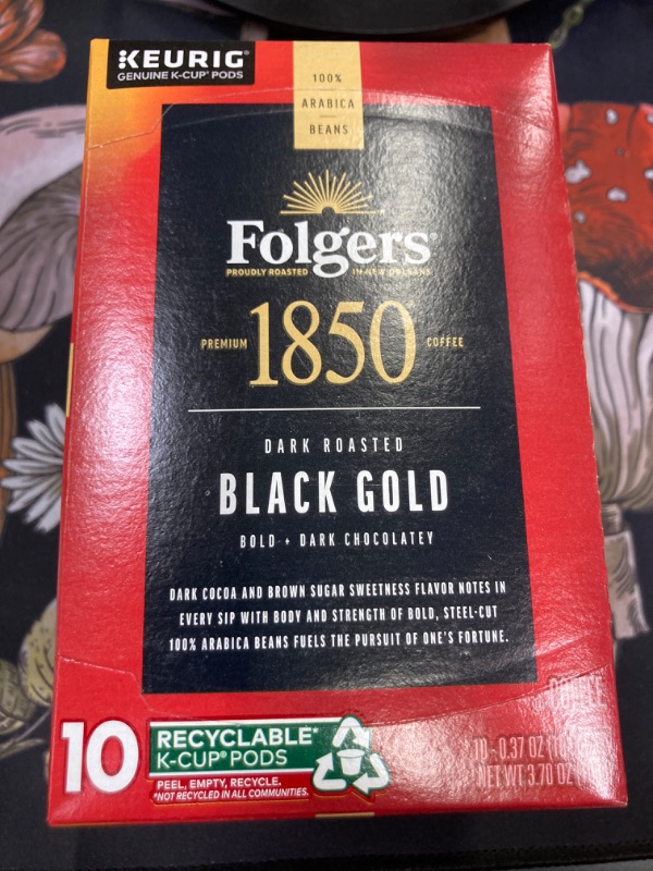 Photo 2 of 1850 by Folgers Coffee Black Gold Dark Roast Coffee