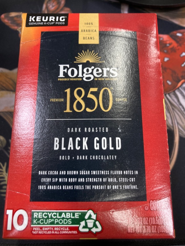 Photo 2 of 1850 by Folgers Coffee Black Gold Dark Roast Coffee