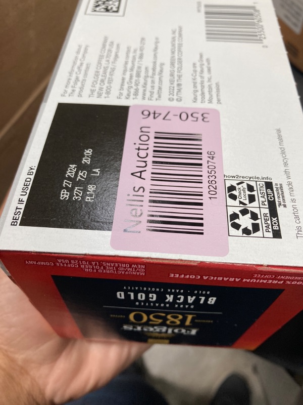 Photo 2 of 1850 by Folgers Coffee Black Gold Dark Roast Coffee