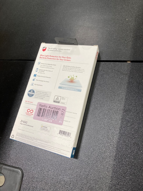 Photo 2 of ZAGG InvisibleShield Glass Elite VisionGuard Screen Protector - Made for Pixel 4 - Case Friendly