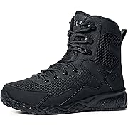 Photo 1 of  Men's Military Tactical Boots, Lightweight 6 Inches Combat Boots, Durable EDC Outdoor Work Boots SIZE 11