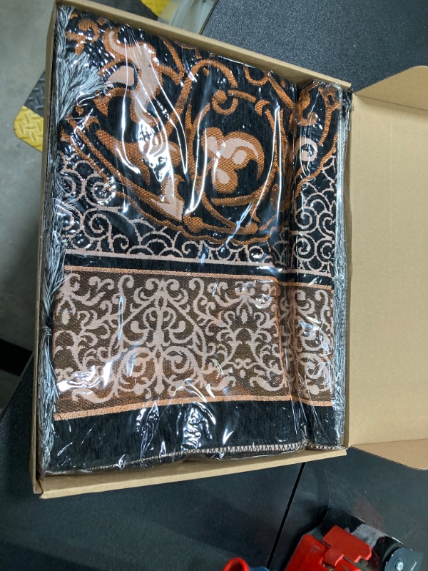 Photo 1 of 4 Pcs Muslim Prayer Rug, Islamic Prayer Rugs Muslim Praying Mat Eid al-Fitr Traditional Janamaz Sajadah Soft Islamic Gifts Set Carpet Mat for Men Women Gift, 27.56 x 43.31 Inches