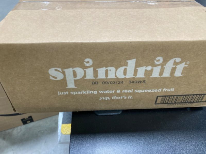 Photo 1 of Spindrift Sparkling Water, 4 Flavor Variety Pack, Made with Real Squeezed Fruit, 12 Fl Oz