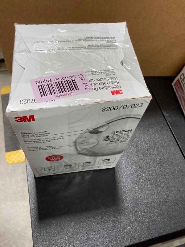 Photo 3 of 3M Particulate Respirator /07023, N95 (Case of 160)