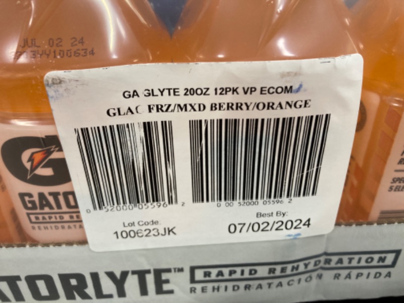 Photo 1 of gatorlyte 12 ct 3 flavor 