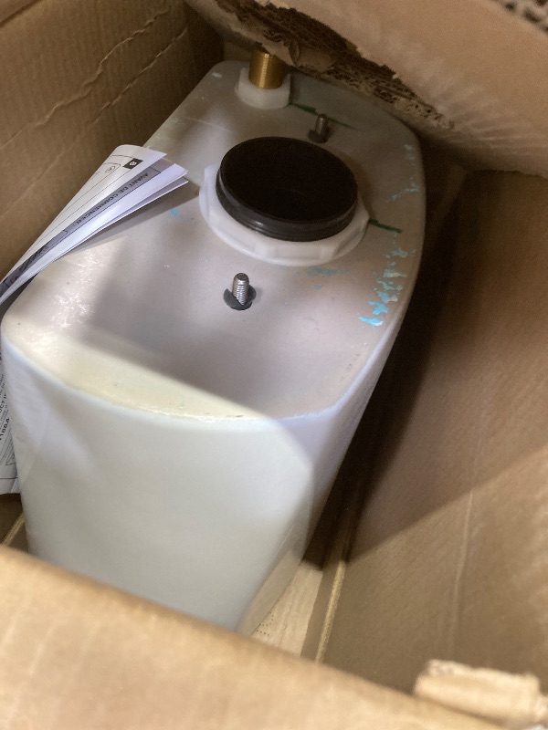 Photo 1 of *tank only*  American Standard Cadet Pro Compact Tall Height 14 in. Rough-In 2-Piece 1.28 GPF Single Flush Elongated Toilet in White, Seat Not Included 215FC104.020