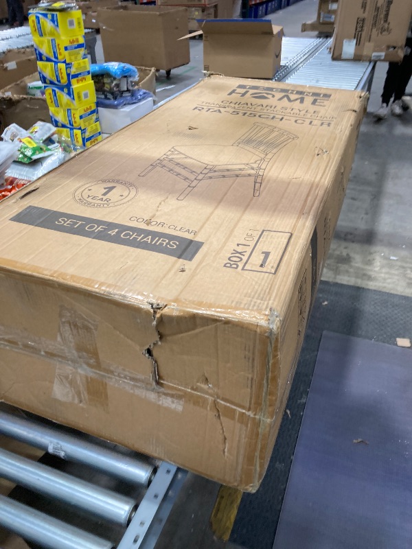 Photo 1 of Techni Home Stackable Chiavari Style Clear Acrylic Event Chairs