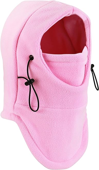 Photo 1 of Kids Balaclava – Head and Face Mask for Children Winter – Cover for Face, Mouth, Nose from Cold Weather - PINK
