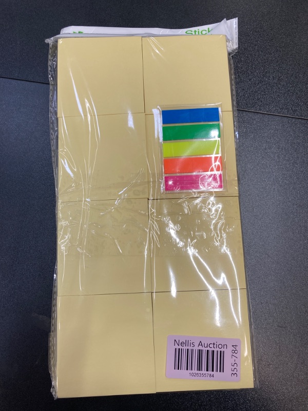 Photo 1 of (16 Pack) Sticky Notes 3x3 in Canary Yellow, Clean Removal, Recyclable, Self-Stick Pads, Easy to Post for Home, Office, Notebook (2Pk)