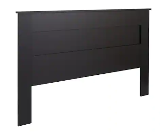 Photo 1 of Black King Flat Panel Headboard