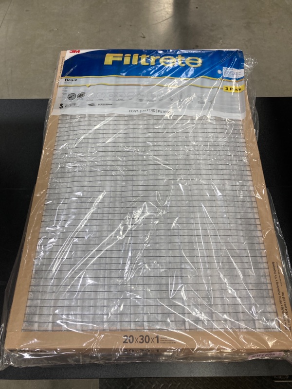 Photo 2 of 20-in W x 30-in L x 1-in 5 MERV Basic Pleated Air Filter (3Pc. / 2-Pack)