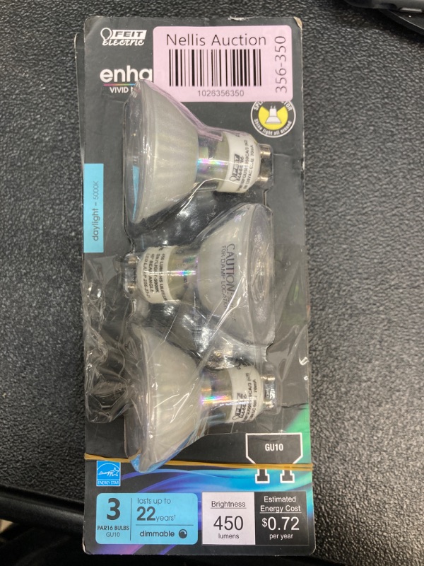 Photo 2 of BULB LED MR16 450L 6W-2pk