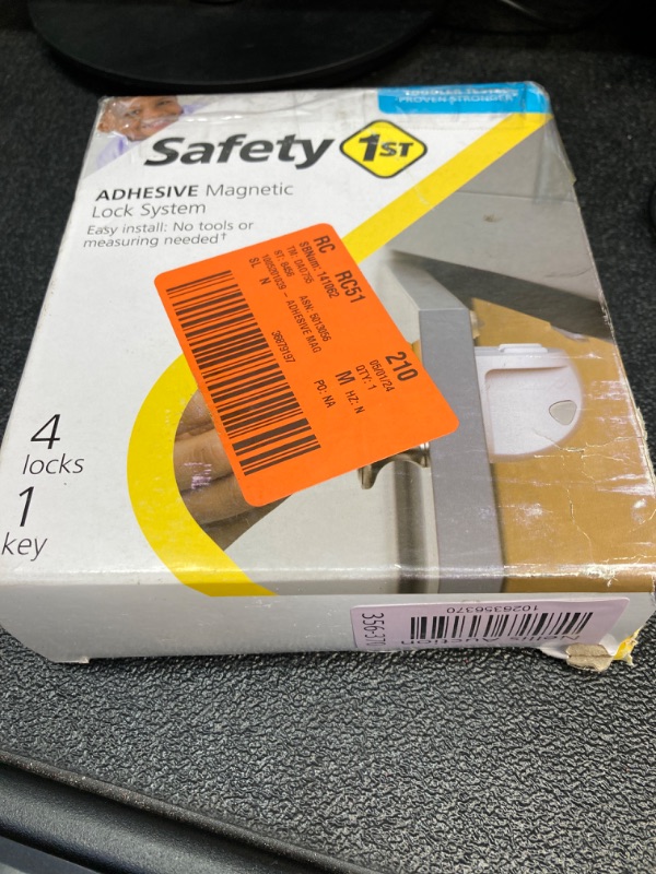 Photo 1 of Safety 1st Adhesive Magnetic Lock System, 4 Locks And 1 Key