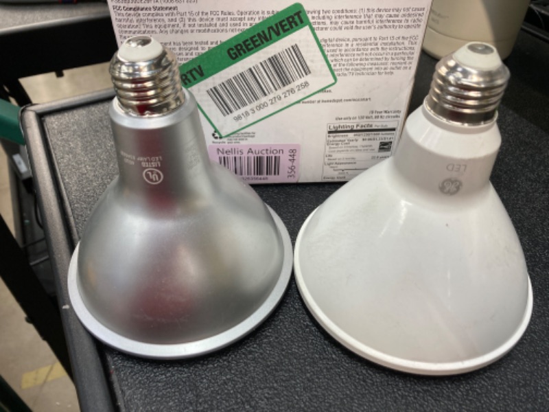 Photo 2 of 90/120/150-Watt Equivalent PAR38 3-Way Flood Energy Star Dimmable CEC LED Light Bulb 3000K Bright White/Silver *** Mixed Light Bundle ***