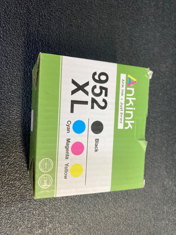 Photo 2 of 952xl Ink Cartridges Combo Pack for HP 8710 7740 Printers for HP 952 XL Work with Officejet Pro 8720 8702 8210 7720 8715 8730 8740 8216 8725 8700 8200 Printers (Black Cyan Magenta Yellow 4 Pack)