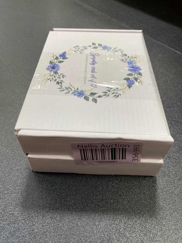 Photo 1 of Sympathy Cards with Envelopes- 12 Unique Watercolor Floral Condolences Cards with Messages Inside- Bulk Boxed Bereavement Cards Pack - 2pk