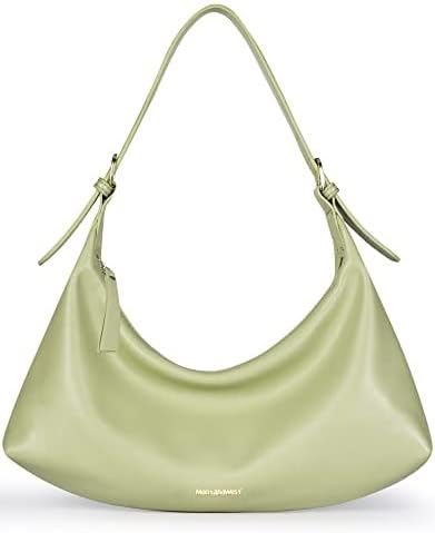Photo 1 of Montana West Shoulder Bag for Women Small Handbag Crescent Purse, GREEN
