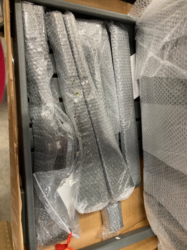 Photo 1 of MUCHENGHY Folding Adirondack Chairs HDPE Weather Resistant, Patio Firepit Chairs, Sturdy Outside Chairs, Lawn Chairs, 15min Assembly 380lb Grey