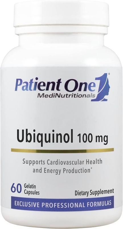 Photo 1 of **Expired 04/2024** Ubiquinol 100 mg | Supplement to Support Heart and Vascular Health* | Active Antioxidant Form of CoQ10 | 60 Capsules