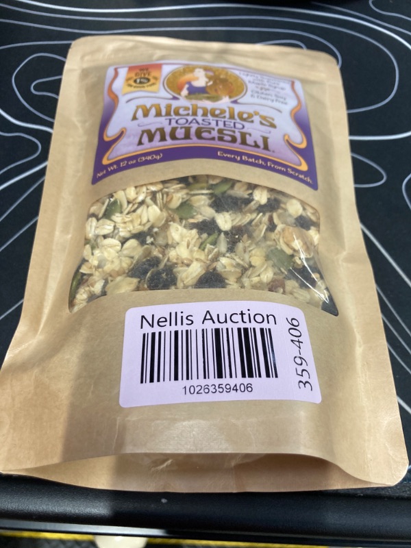 Photo 2 of **Expired 08/08/2024** MICHELES GRANOLA Toasted Muesli, 12 OZ