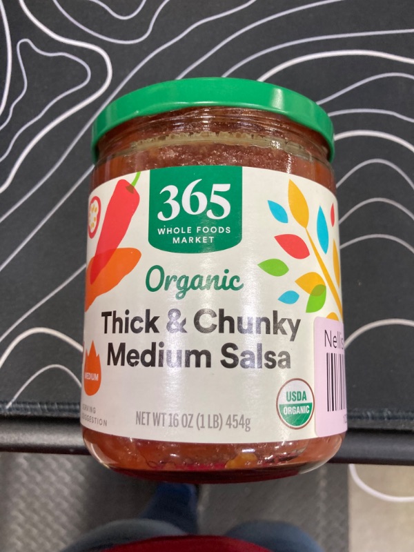 Photo 2 of 365 by Whole Foods Market, Organic Thick & Chunky Medium Salsa, 16 Ounce