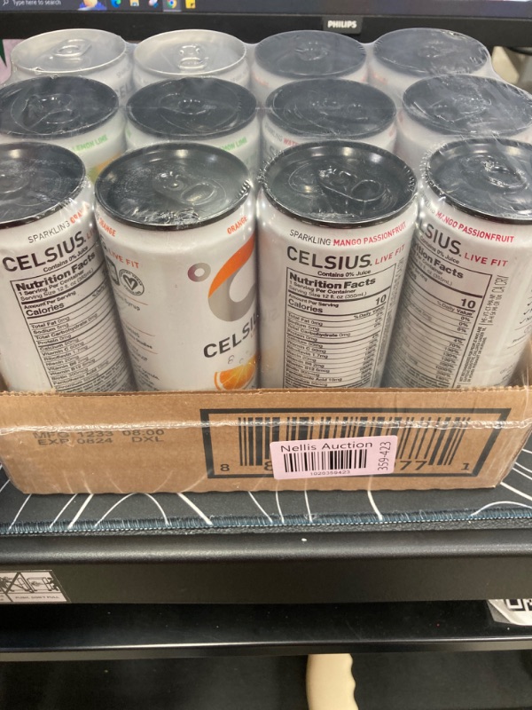 Photo 2 of **Expired 08/2024** CELSIUS Assorted Flavors Official Variety Pack, Functional Essential Energy Drinks, 12 Fl Oz (Pack of 12) Official Variety Pack 12 Fl Oz (Pack of 12)