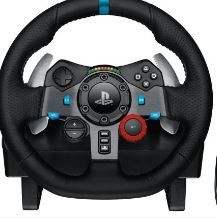 Photo 1 of ***( PARTS ONLY )***
Logitech G29 Driving Force Racing Wheel, Real Force Feedback, Leather Steering Wheel Cover for PS5, PS4, PC, Mac - Black