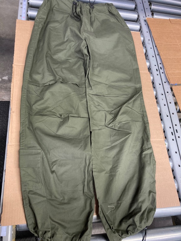 Photo 2 of 
JMIERR Men's Baggy Cargo Pants Trendy Casual Parachute Pant Loose Fit Harem Joggers with Pockets for Streetwear