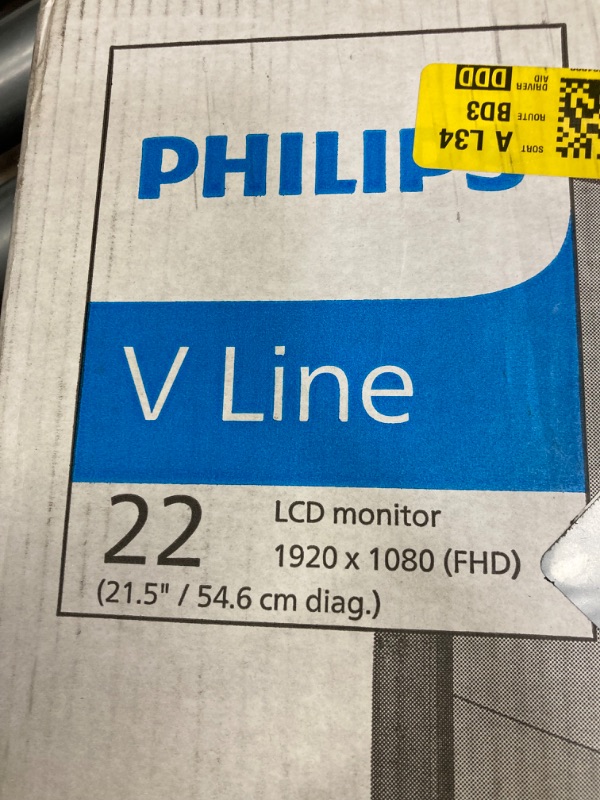 Photo 4 of 
PHILIPS 22 inch Class Thin Full HD (1920 x 1080) 75Hz Monitor, VESA, HDMI & VGA Port, 4 Year Advance Replacement Warranty, 221V8LN