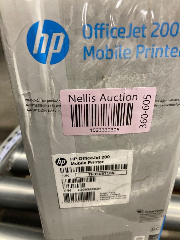 Photo 1 of HP OfficeJet 200 Portable Printer with Wireless & Mobile Printing (CZ993A) and XL Ink Cartridges - 4 Colors Printer + XL Ink