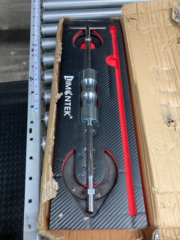 Photo 1 of Inner CV Axle Puller Removal Tool with Slide Hammer & 48mm 63mm CV Joint Fork Adapter, Front Wheel Drive Axle Puller Slide Hammer Set