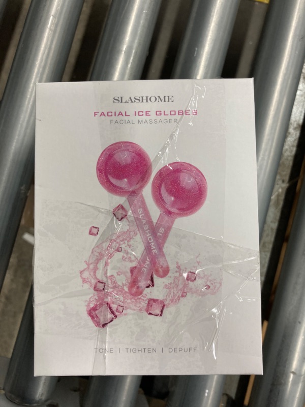 Photo 3 of *** 2 PACK BUNDLE ** Ice Globes for Facials, Ice Globes, Face Massager, Face Tools, Facial Ice Globes, Cooling Globes, Globes for Face Neck & Eyes, Daily Beauty, Tighten Skin, Anti Ageing, Reduce Puffy and Wrinkle White