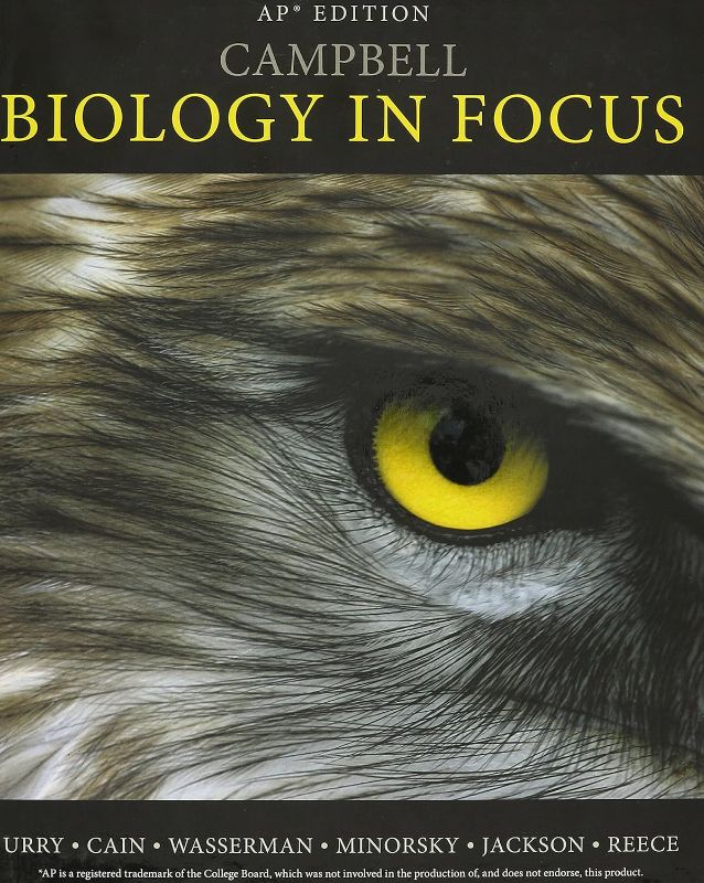 Photo 1 of CAMPBELL BIOLOGY IN FOCUS,AP E Hardcover – January 1, 2014
