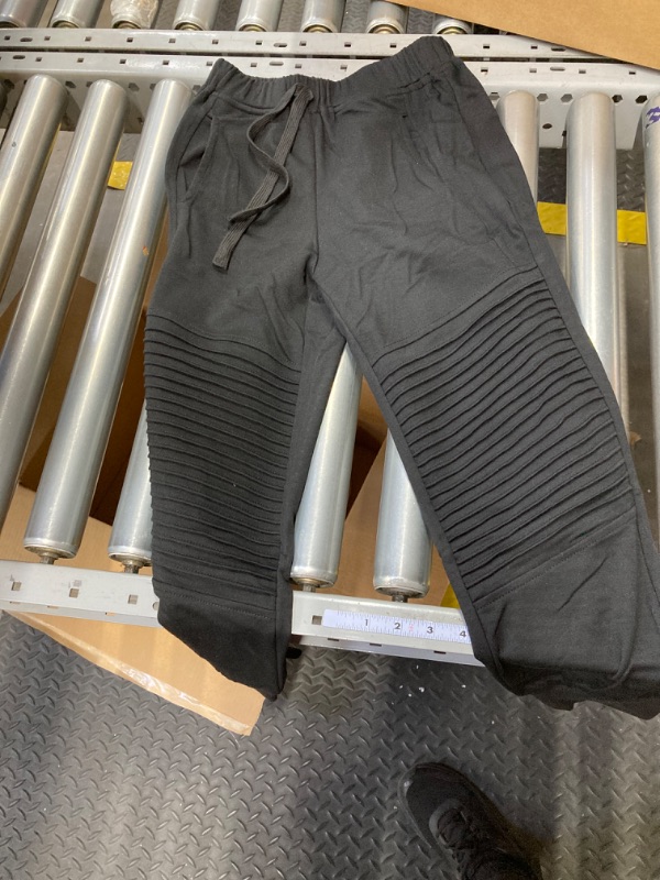 Photo 2 of NOT GREY BUT BLACK! SAME STYLE! Haloumoning Boys Active Athletic Sweatpants Elastic Waistband Soft Fleece Jogger Pants
