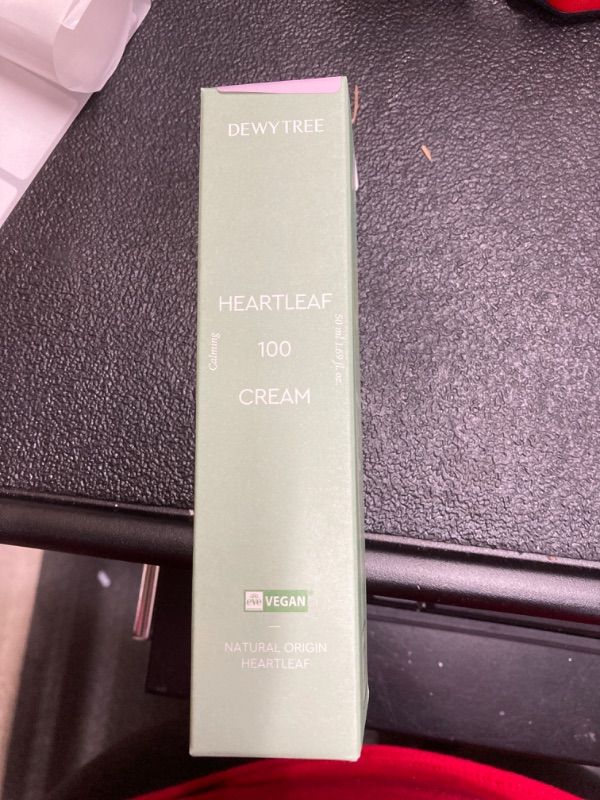 Photo 3 of Dewytree Heartleaf 100 Cream, Vegan Soothing & Moisturizing Face Cream with Centella Asiatica & Hyaluronic Acid, Strengthen Moisture Barrier & pH Balancing for Sensitive Skin, 1.69oz.
