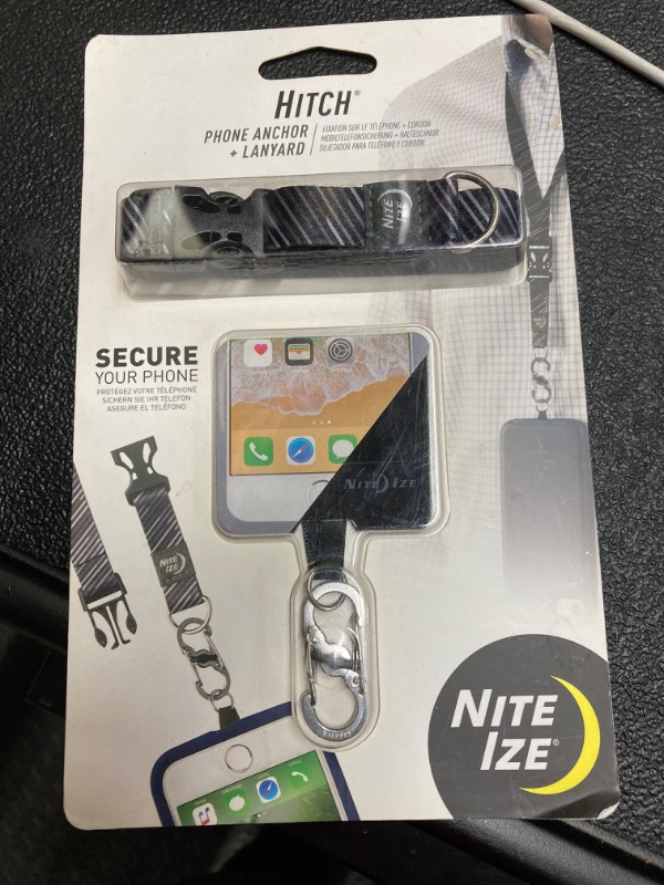 Photo 1 of Nite Ize Hitch Black Phone Anchor and Lanyard For Universal