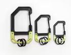 Photo 1 of Apex by Minute Key 3-Pack 3-in Trio Wire Carabiner
