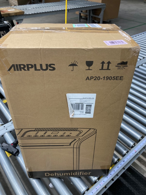 Photo 5 of AIRPLUS 4,500 Sq.Ft 70 Pint Dehumidifiers for Basement and Home-with Drain Hose,Efficient,Energy-with Dual Protection and 4 Smart Modes,24H Timer,Defrost,for Large room 70 Pints