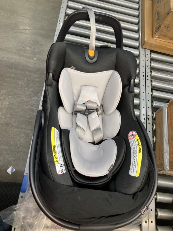 Photo 2 of Chicco KeyFit 35 Zip ClearTex Infant Car Seat - Obsidian | Black Obsidian KeyFit 35 with Zip Privacy Shield