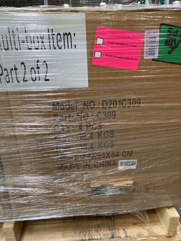 Photo 1 of Mid Century Modern Round Dining Table Set for 4 with Chairs in Dining Room, Small Kitchen, Office, Cafe, Restaurants