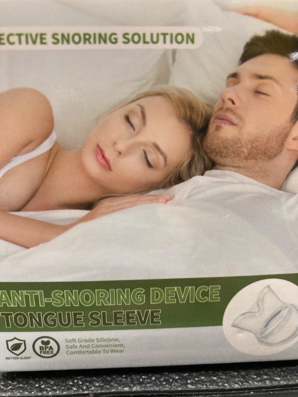 Photo 1 of Anti-Snoring Device Tongue Sleeve