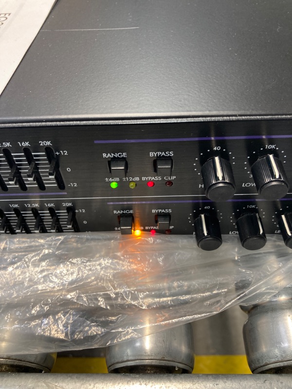 Photo 2 of ART EQ355 Dual Channel 31-Band Equalizer MultiColored