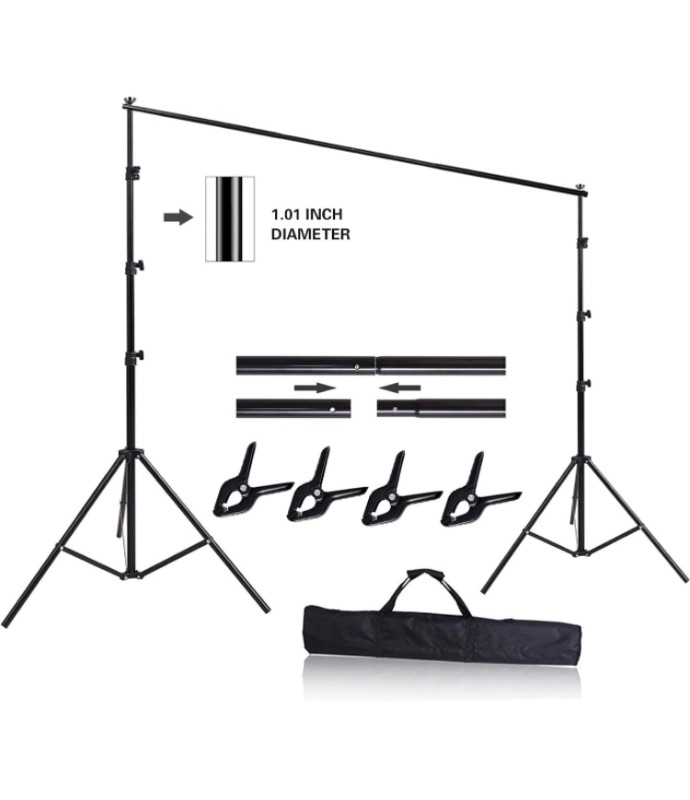 Photo 1 of 10ft x 8.5ft Adjustable Photography Backdrop Support 